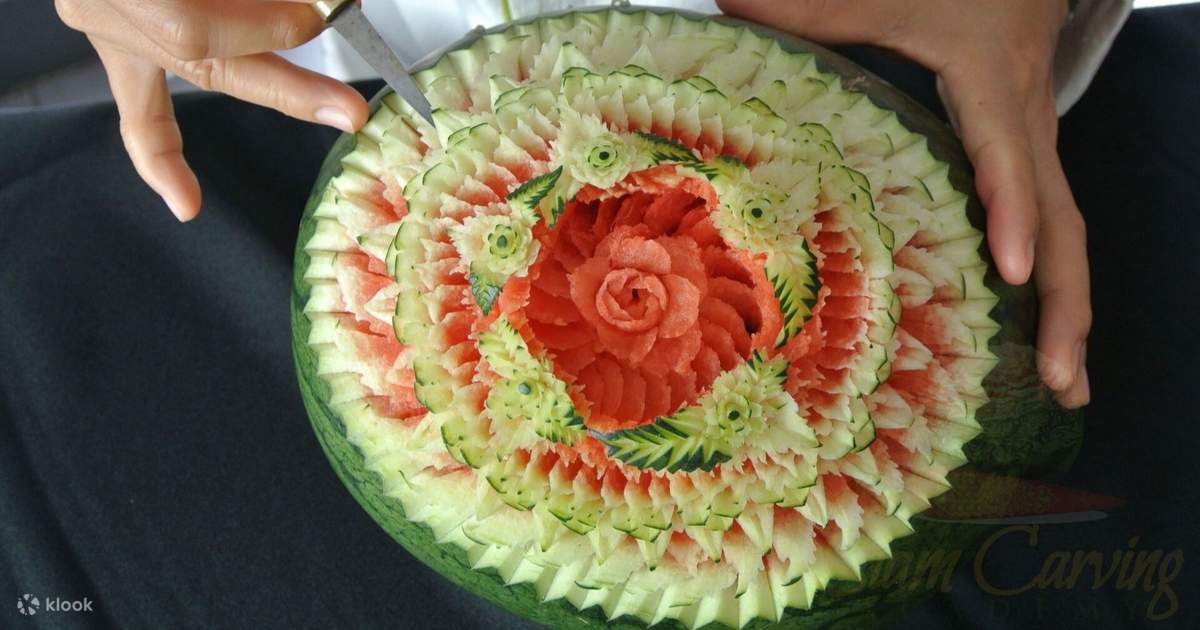Up to 10 Off Traditional Thai Fruit and Vegetable Carving Class by